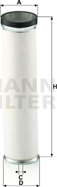 Mann-Filter CF 830 - Фильтр добавочного воздуха autosila-amz.com