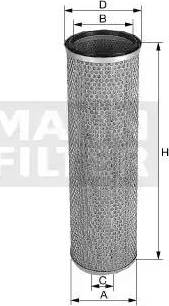 Mann-Filter CF 22 269 - Фильтр добавочного воздуха autosila-amz.com