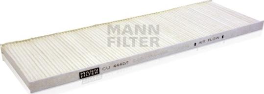 Mann-Filter CU 4442/1 - Фильтр воздуха в салоне autosila-amz.com