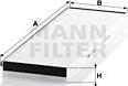 Mann-Filter CU 4662 - Фильтр воздуха в салоне autosila-amz.com