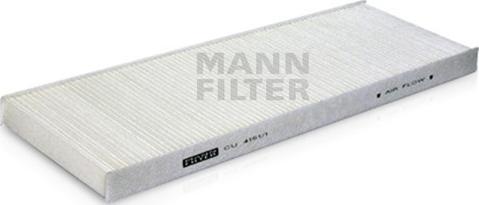 Mann-Filter CU 4151/1 - Фильтр воздуха в салоне autosila-amz.com