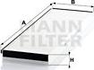 Mann-Filter CU 5067 - Фильтр воздуха в салоне autosila-amz.com