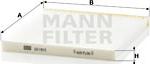 Mann-Filter CU 1912 - Фильтр воздуха в салоне autosila-amz.com