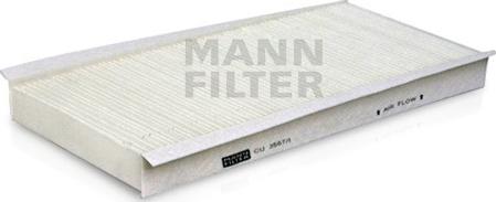 Mann-Filter CU 3567/1 - Фильтр воздуха в салоне autosila-amz.com