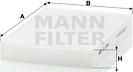 Mann-Filter CU 2945 - Фильтр воздуха в салоне autosila-amz.com