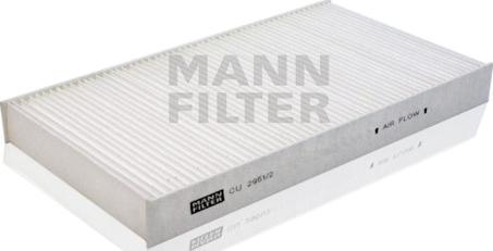 Mann-Filter CU 2951/2 - Фильтр воздуха в салоне autosila-amz.com