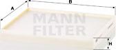 Mann-Filter CU 24 017 - Фильтр воздуха в салоне autosila-amz.com