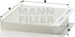 Mann-Filter CU 2680 - Фильтр воздуха в салоне autosila-amz.com