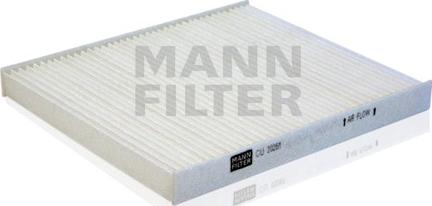 Mann-Filter CU 2026/1 - Фильтр воздуха в салоне autosila-amz.com