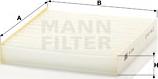 Mann-Filter CU 2145 - Фильтр воздуха в салоне autosila-amz.com