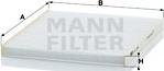 Mann-Filter CU 2336 - Фильтр воздуха в салоне autosila-amz.com