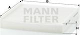 Mann-Filter CU 2245 - Фильтр салона autosila-amz.com