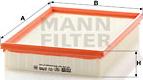 Mann-Filter CU 2785 - Фильтр салона autosila-amz.com