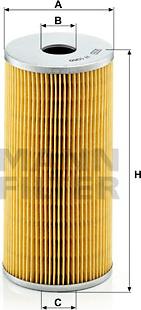 Mann-Filter H 1060 n - Масляный фильтр autosila-amz.com