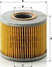 Mann-Filter H 1018/2 n - Масляный фильтр autosila-amz.com