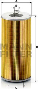 Mann-Filter H 12 110/3 - Масляный фильтр autosila-amz.com