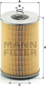 Mann-Filter H 1275 x - Масляный фильтр autosila-amz.com
