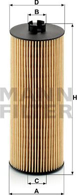 Mann-Filter HU 945/3 x - Масляный фильтр autosila-amz.com