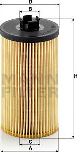 Mann-Filter HU 931/5 x - Масляный фильтр autosila-amz.com