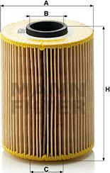 Mann-Filter HU 926/3 x - Масляный фильтр autosila-amz.com