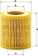 Mann-Filter HU 8011 z - Масляный фильтр autosila-amz.com