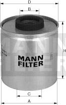 Mann-Filter P 935/1 - Топливный фильтр autosila-amz.com