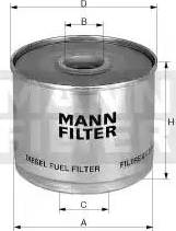 Mann-Filter P 935/2 x - Топливный фильтр autosila-amz.com
