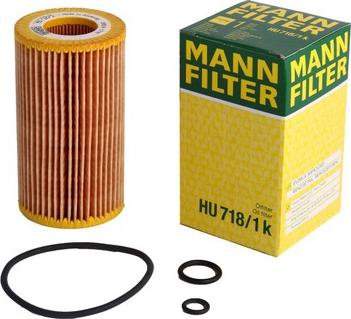 Mann-Filter P 718/1x - Топливный фильтр autosila-amz.com