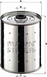 Mann-Filter PF 915 n - Масляный фильтр autosila-amz.com
