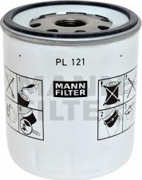 Mann-Filter PL 121 - Топливный фильтр autosila-amz.com