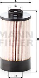 Mann-Filter PU 9002/1 z - Топливный фильтр autosila-amz.com