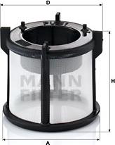 Mann-Filter PU 51 z - Топливный фильтр autosila-amz.com