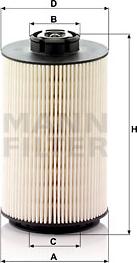 Mann-Filter PU 1058/1 x - Топливный фильтр autosila-amz.com