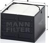Mann-Filter PU 88 - Топливный фильтр autosila-amz.com