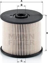 Mann-Filter PU 830 x - Топливный фильтр autosila-amz.com