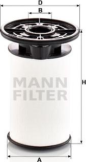 Mann-Filter PU 7014 Z - Топливный фильтр autosila-amz.com