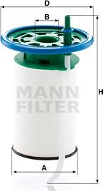 Mann-Filter PU 7015 - Топливный фильтр autosila-amz.com