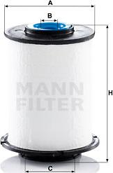 Mann-Filter PU 7012 z - Топливный фильтр autosila-amz.com