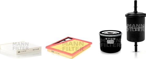 Mann-Filter SP 1 1066-4 - Комплект фильтра autosila-amz.com