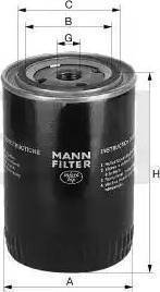 Mann-Filter W 719/46 - Масляный фильтр autosila-amz.com