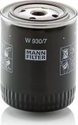 Mann-Filter W 930/7 - Масляный фильтр autosila-amz.com