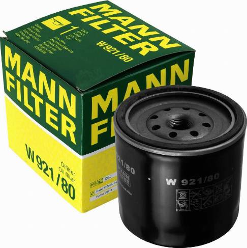 Mann-Filter W 921 - Масляный фильтр autosila-amz.com