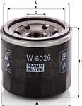Mann-Filter W 6026 - Масляный фильтр autosila-amz.com
