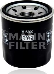 Mann-Filter W 6300 - Масляный фильтр autosila-amz.com