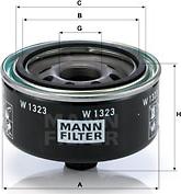 Mann-Filter W 1323 - Масляный фильтр autosila-amz.com