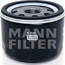 Mann-Filter W 7520 - Масляный фильтр autosila-amz.com