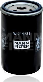 Mann-Filter W 719/31 - Масляный фильтр autosila-amz.com