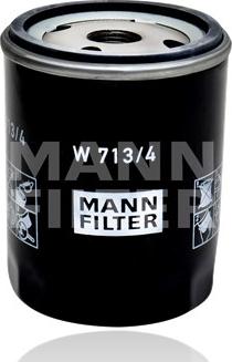 Mann-Filter W 713/4 - Масляный фильтр autosila-amz.com
