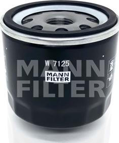 Mann-Filter W 7125 - Масляный фильтр autosila-amz.com