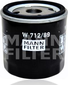 Mann-Filter W 712/89 - Масляный фильтр autosila-amz.com